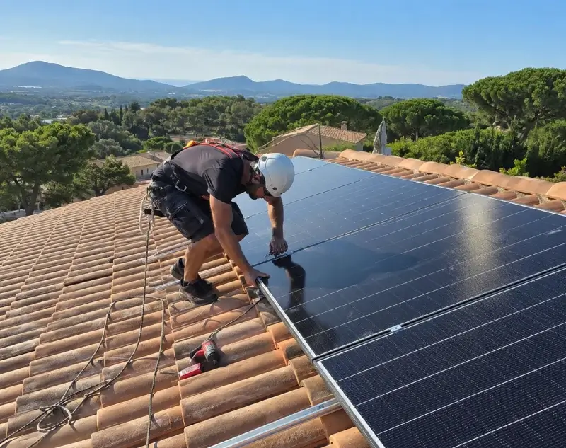 Installateur panneaux solaires Saint-Chef — pose photovoltaïque sur toiture